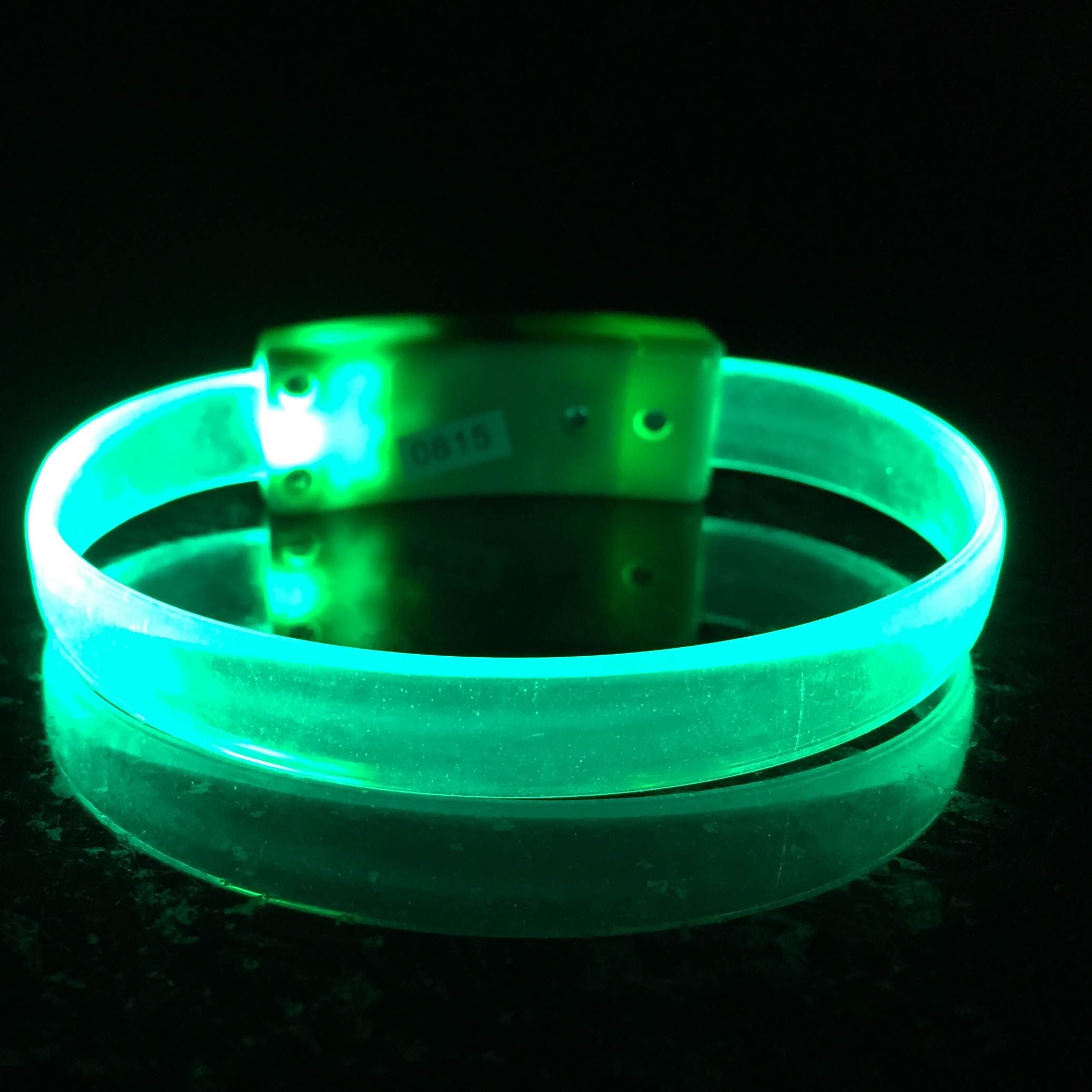 Light Waves Led Wristbands Personalized Custom Up Led Wristband Blank Light Up Glow Bracelet 1