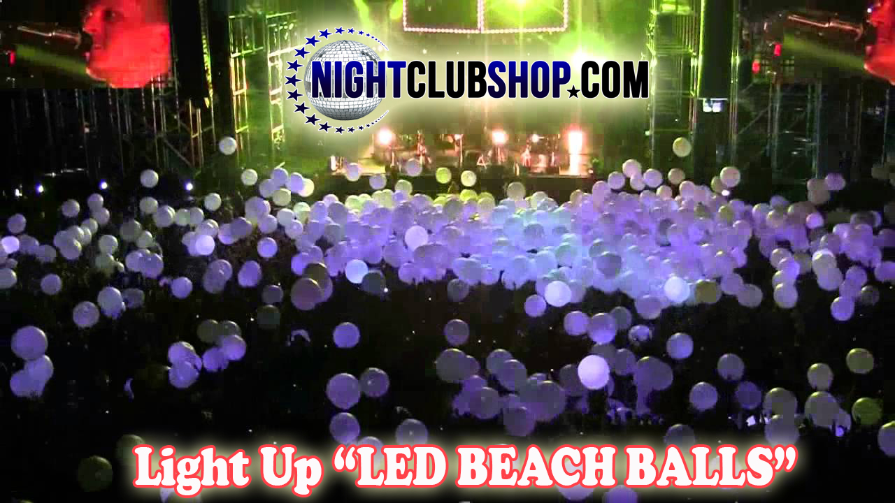 light up beach balls